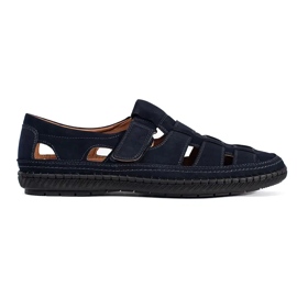 Sandali blu navy maschile