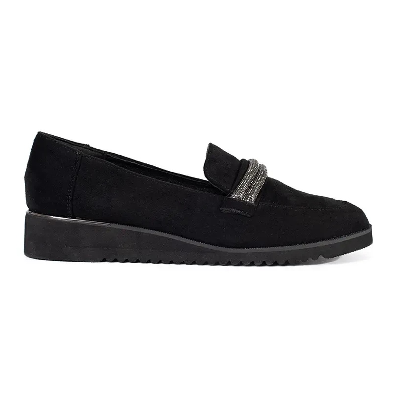Goodin Mocassini in camoscio nero