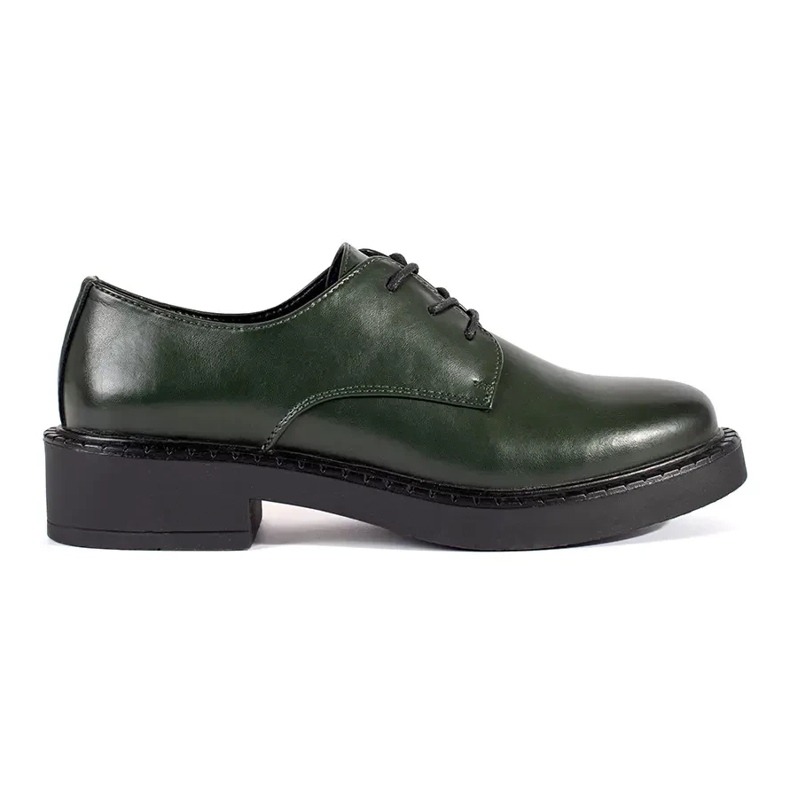 Sergio Leone Low -Heels Green Shoes verde