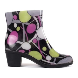 Wellies a ruote alte multicolore