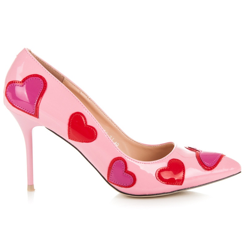 Vices New Collection Tacchi con cuori rosa