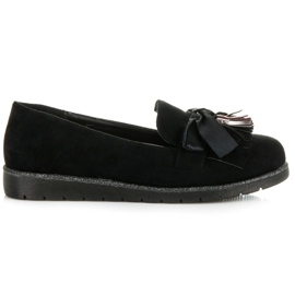 Seastar Mocassini in camoscio nero