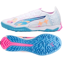 Scarpe da calcio Puma Ultra 5 Match Vol.Up Tt 108091-01 bianco