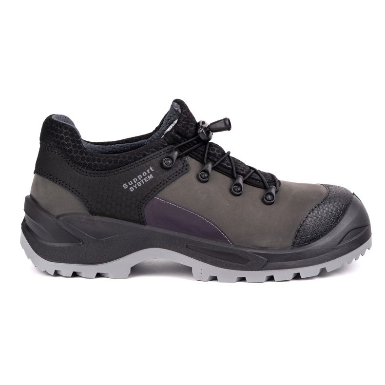 Fagum-Stomil Scarpe in pelle maschile Techwork 1165p S2 SR Grey grigio