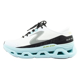 Skechers Schechers Glide-Step Altus Slip-Ins 232921/WBL Scarpe bianca