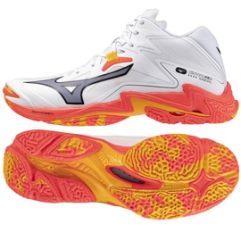 Mizuno Wave Lightning Z8 Mid V1GA240598 Volleyball Scarpe bianca