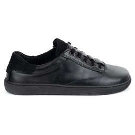 Sneaker Maja Olivier femminile a piedi nudi - Scarpe in pelle nera nero