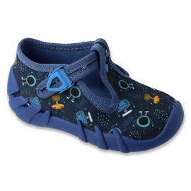 Slifori per bambini di Befado 110p515 in varie applicazioni blu
