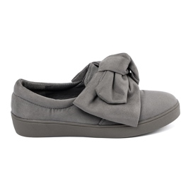 Seastar Slip grigio -in sneaker con un arco