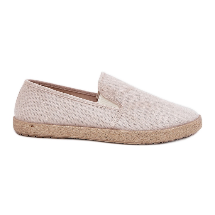 Sneaker maschili di Espadrilles con beige ecologio