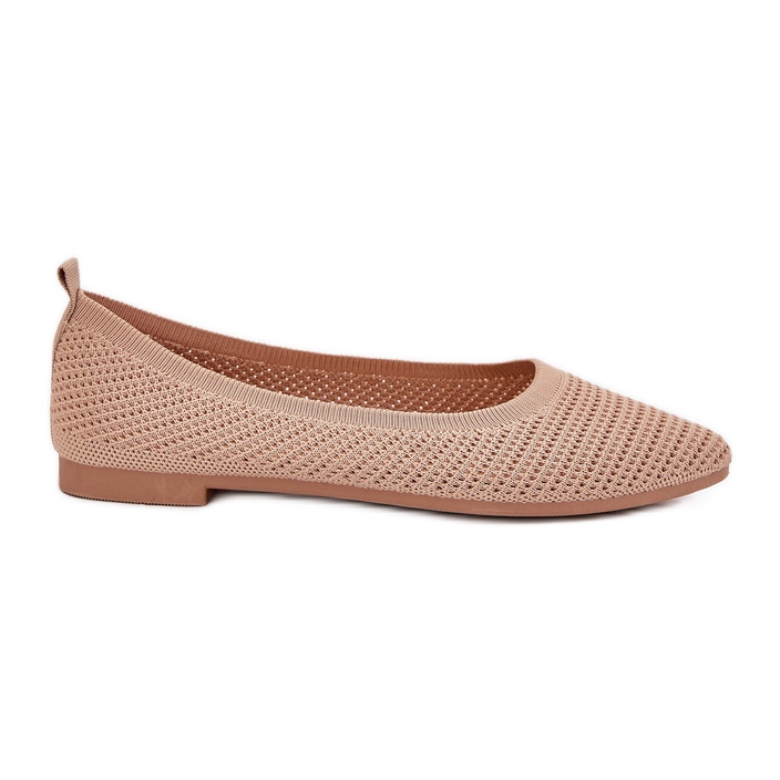 Ballerine materiali da donna dai colori scuri beige