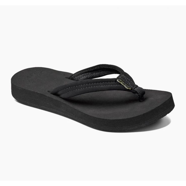 Reef Flip-flop in brezza cuscino di barriera in RF001454-BK2 nero