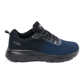 DK Scarpe da uomo blu scuro e nero