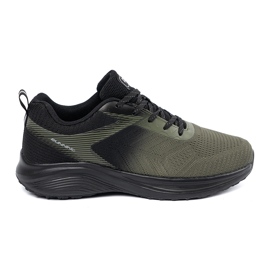 DK Scarpe sportive da uomo leggera verde scuro nero