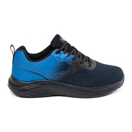 DK Scarpe sportive da uomo blu nero e blu scuro