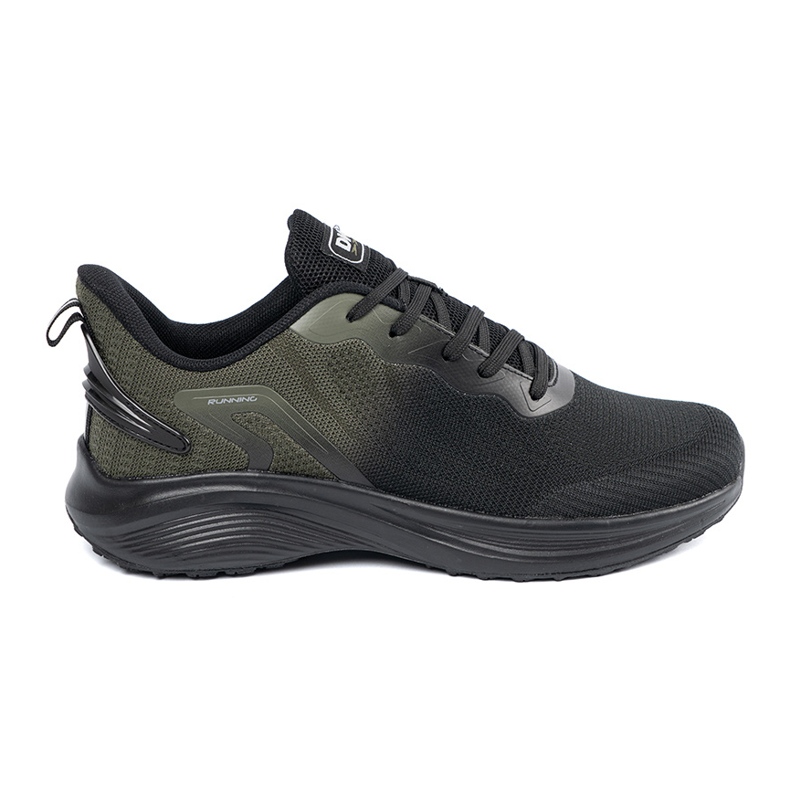 DK Scarpe sportive per uomini neri e verdi nero