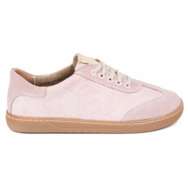 Scarpe da donna a piedi nudi da donna Olivier Eliza Pink Flowers rosa