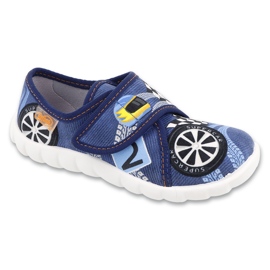 Slifori per bambini di Befado 457p009 blu navy