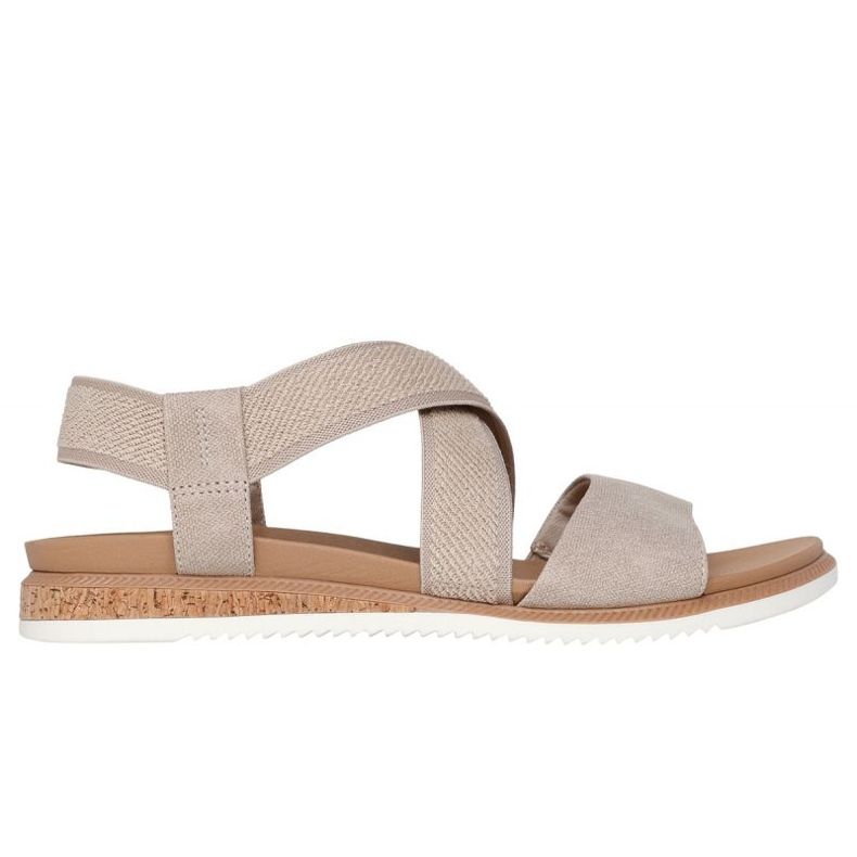 Sandals Skechers Bobs Desert Kiss Low 114705-TPE beige