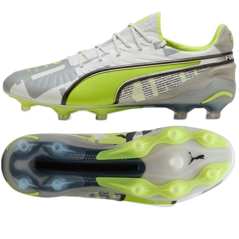 Puma King Ultimate Forever FG/AG 108426-01 Scarpe da calcio grigio