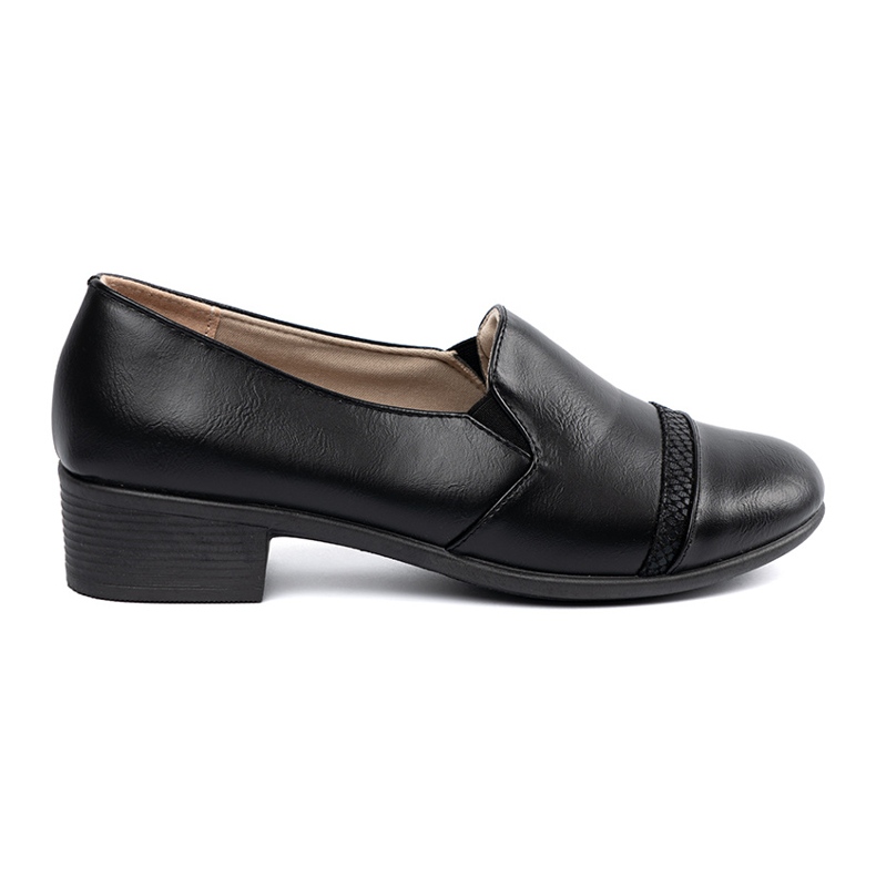Scarpe a ruote basse da donna nera nero