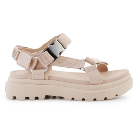 Sandali con cinturino Palladium Pallacruise 97465-235-M beige