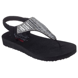 Sandals Skechers Meditation - Glamous Muse nel 119744 -blk nero