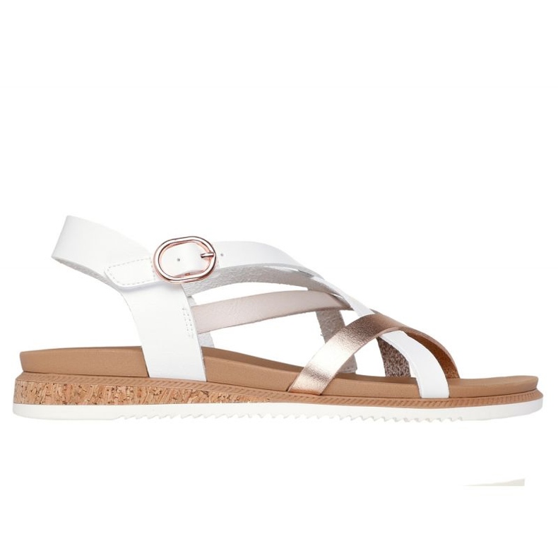 Sandals Skechers Bobs Desert Kiss Low - Picco rango in 114709 -Wht bianca