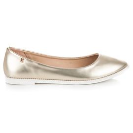 Vices Ballerina Brillante In Spitz giallo