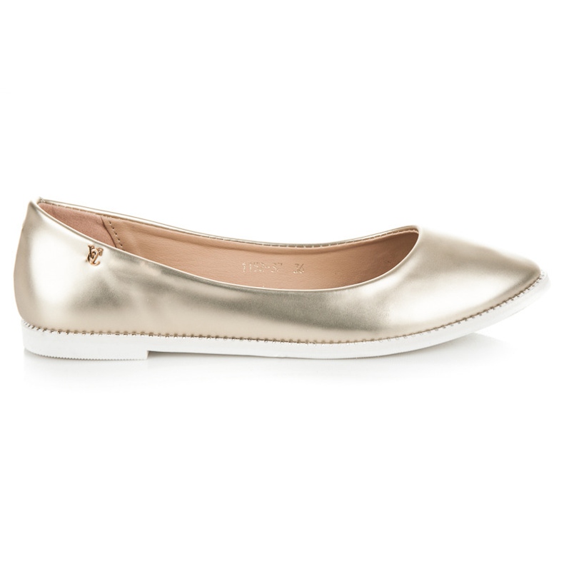 Vices Ballerina Brillante In Spitz giallo