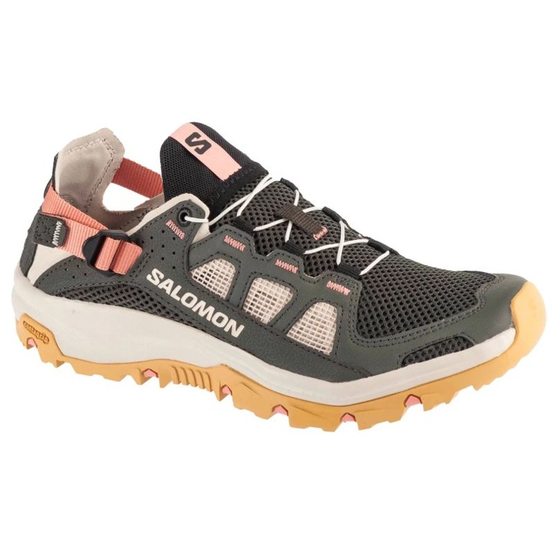 Salomon Techamphibian 5 scarpe in L47750800 verde