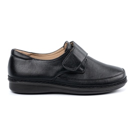 Shelvt Scarpe da donna in velcro nero