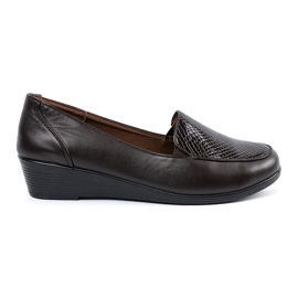 Shelvt Scarpe a cuneo marrone beige