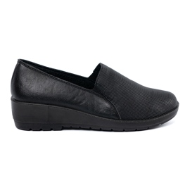 Shelvt Scarpe nere femminili sulla piattaforma nero