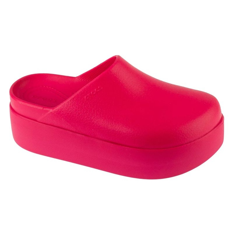 Crocs Dylan Platform Clog Flip Flop in 209869-6ZQ rosa