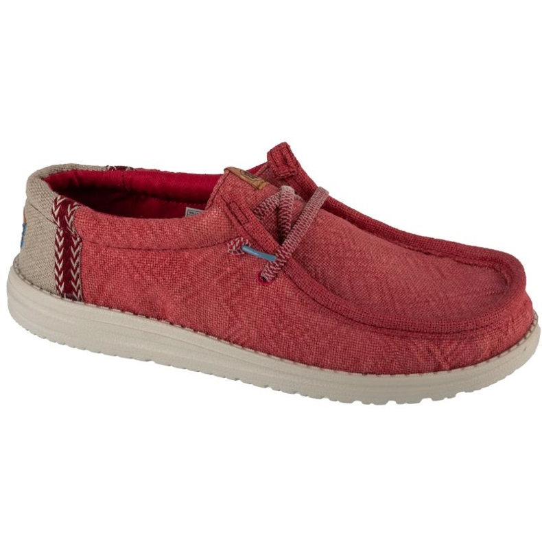 Hey Dude Hey amico wally juta m 43085-79b scarpe rosso