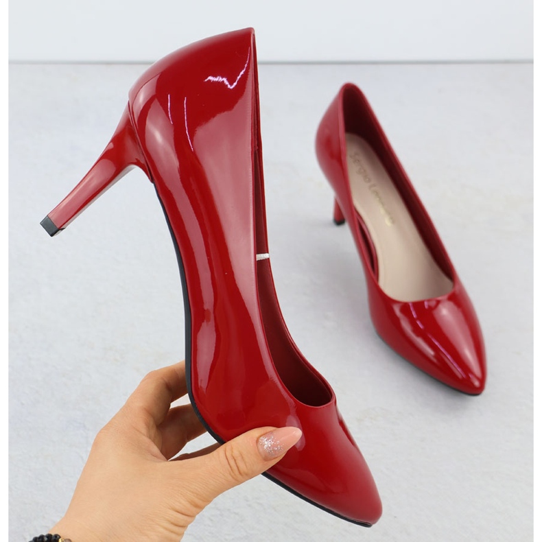 Pins pompa le donne dipinto di Sergio Leone 1336 rosso