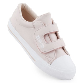 Big Star LL374072 Sneaker rosa di pelle ecologica in pelle rosa