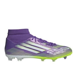 ADIDAS F50 League FG/Mg Mid Football Scarpe in JI0886 viola