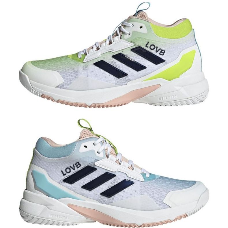 ADIDAS CRAIDFLULT 6 MID VOLLEYBALL SCARPE IN HQ0112 multicolore