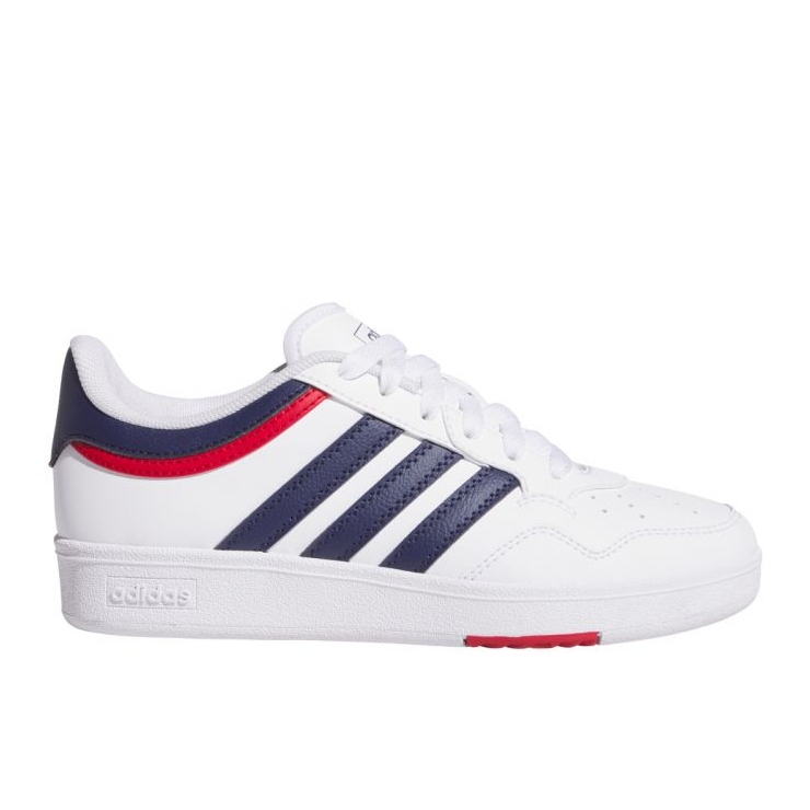 Scarpe adidas hoops 4.0 jr ji3473 bianca