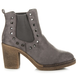 Seastar Stivali con borchie grigio