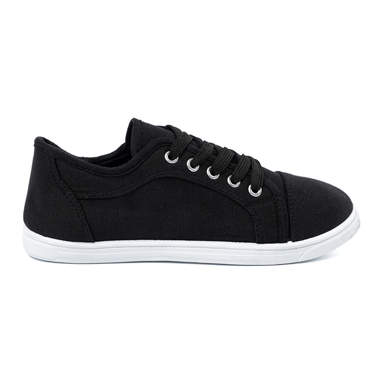Shelvt Sneaker allacciati neri nero