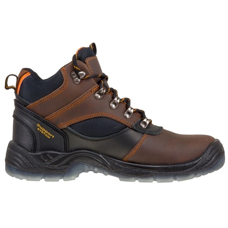 Scarpe da lavoro urgenti senza wame 120/ob marrone