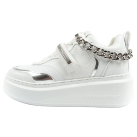 Scarpe sportive femminili Karl Lagerfeld Anakapri KL63543 01S bianco