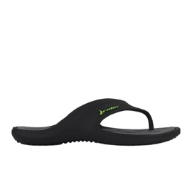 Rider maschile Cape XVIII AD 83631-AZ143 Flip-flop neri nero