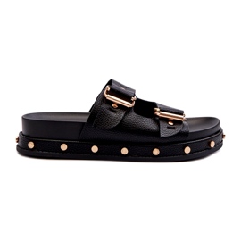 Infradito da donna sulla piattaforma Big Star NN274082 Black nero
