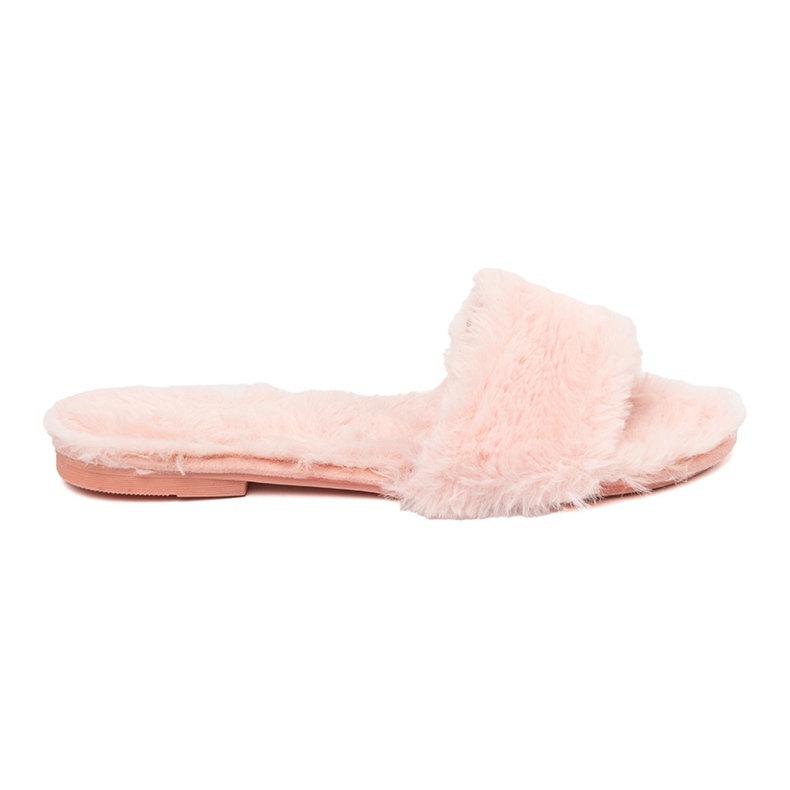 Seastar Fiamme con pelliccia - rosa in polvere
