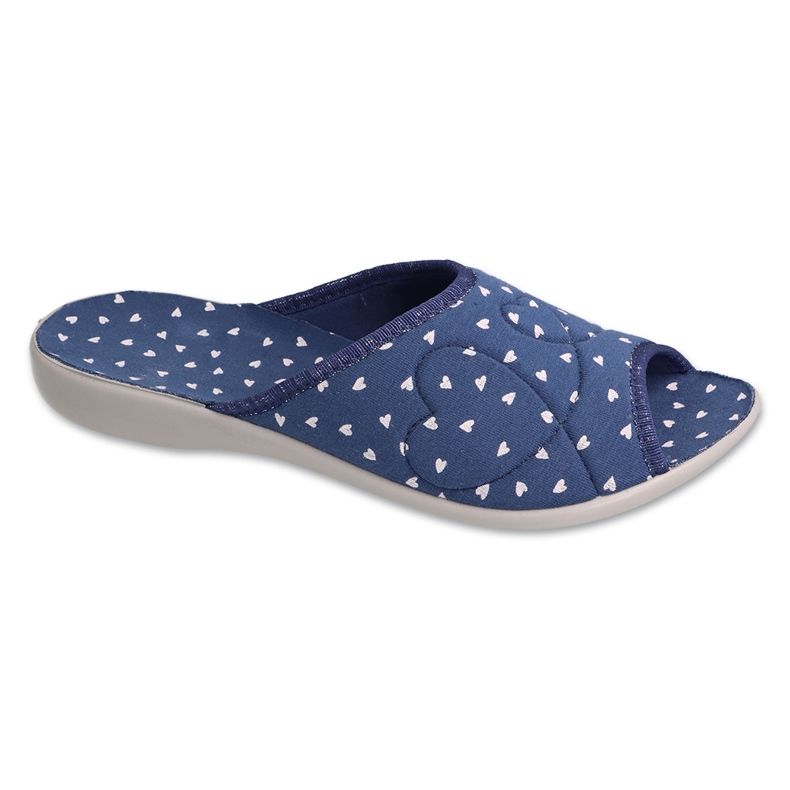 BEFADO SLIPERS DELLE SCHEDERS BLU BLU NAVORE 254D153 IN CUARI