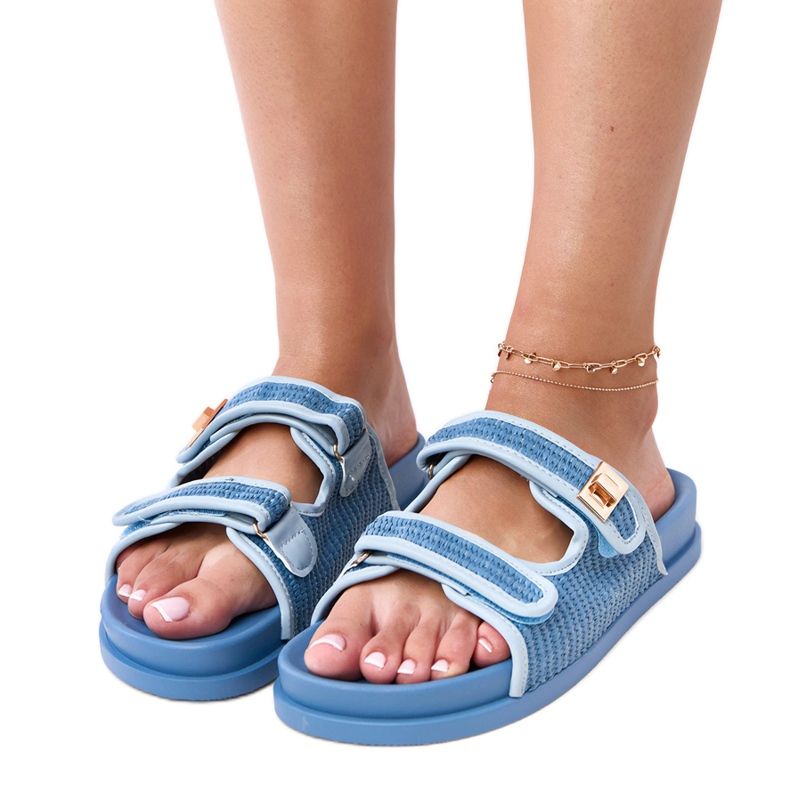 Flip blu incendi con strisce kliris regolabili